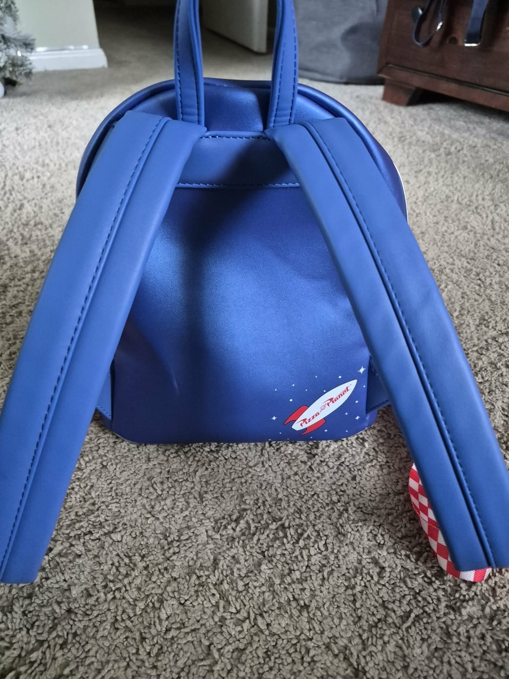 Blue 'Spaceport Entry' Mini Backpack - Picture 5 of 6